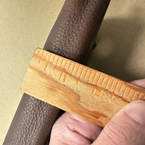 FOSSIL Brown Leather woman quiet luxury wallet - Picture 9 of 9